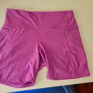 CALIA by Carrie Underwood high rise bike short XXL